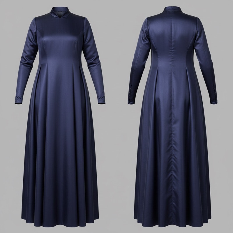 Stiffened Sendal Robe