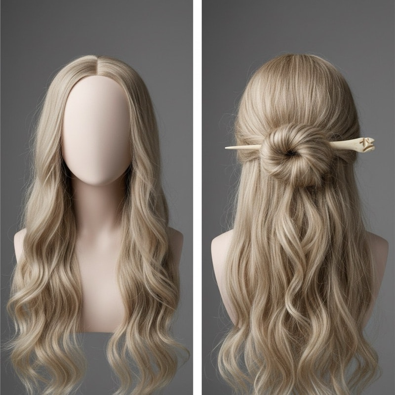 Relaxed Summer Half-Up Crown